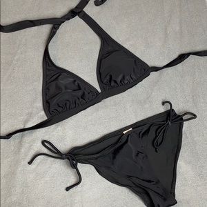 OP Black Swim Suit Size M